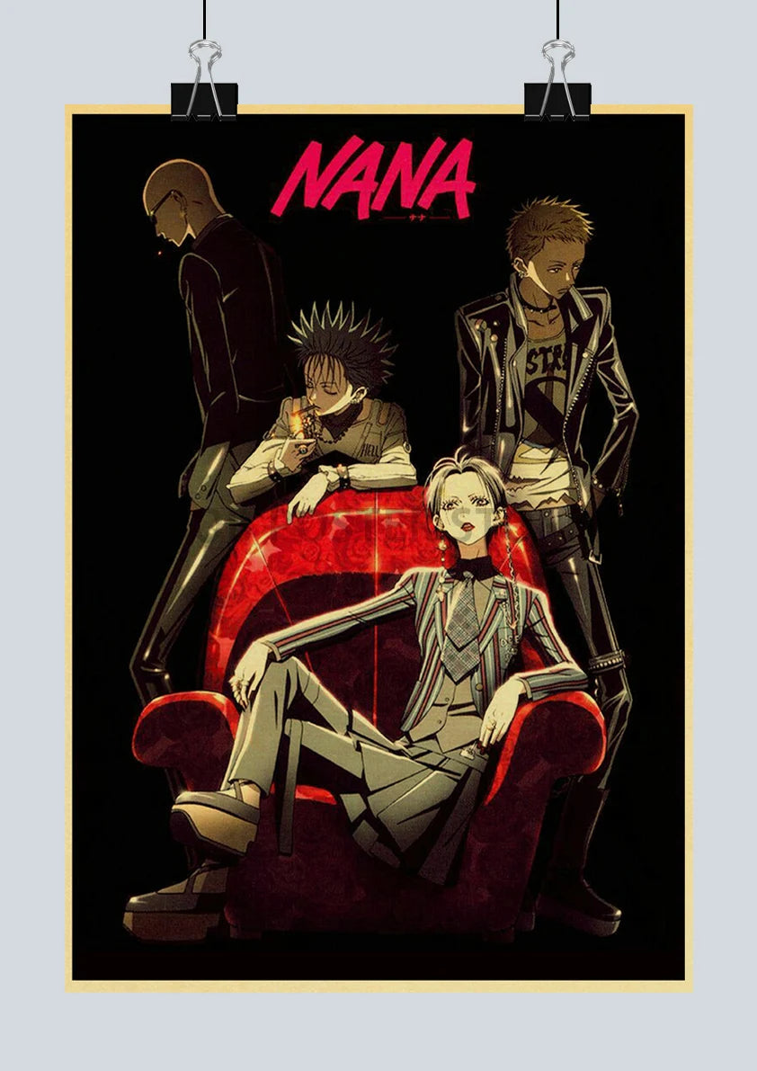 NANA Retro Kraft Paper Poster