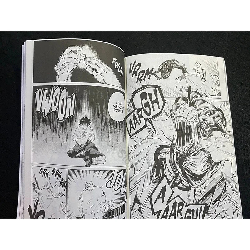 Anime Jujutsu Kaisen Japan Youth Teens Fantasy Science Mystery Suspense English Version Manga Comic Book
