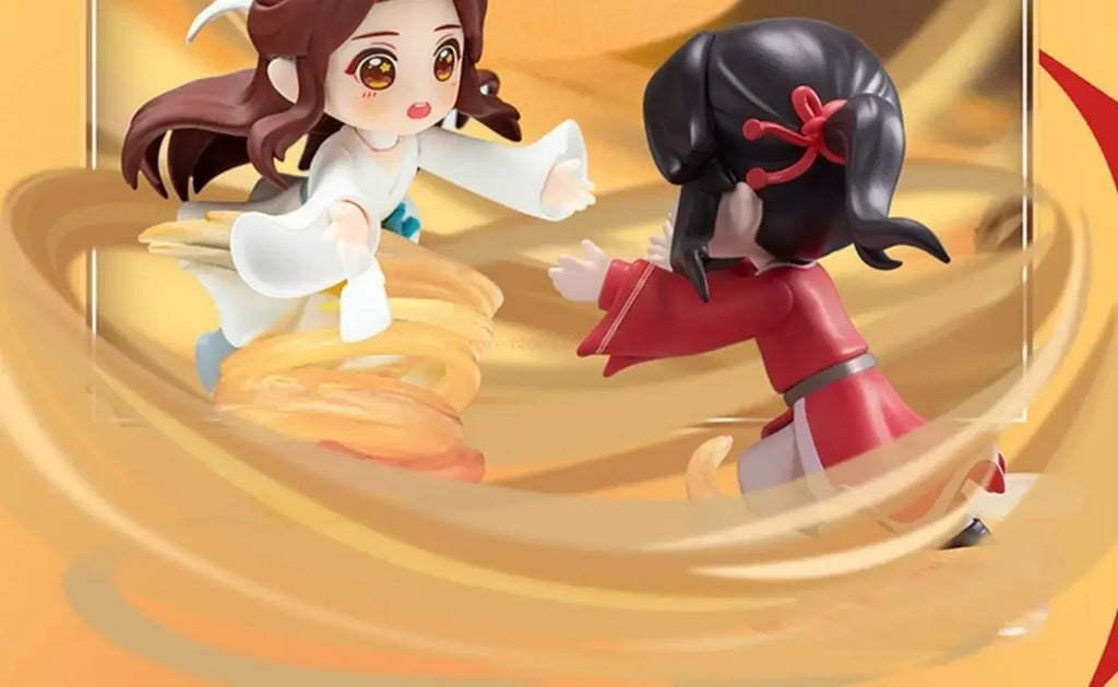 Genuine Heavenly Official Blessing Xie Lian Hua Chneg San Lang Lucky To Meet You Series Action Figures Model Anime Toys Gift