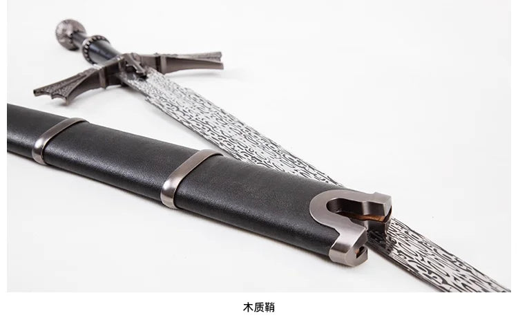 dark sister sword of the Dragon race, Damon Aegon,stainless steel real sword,cosplay one-handed sword, role-playing assassin