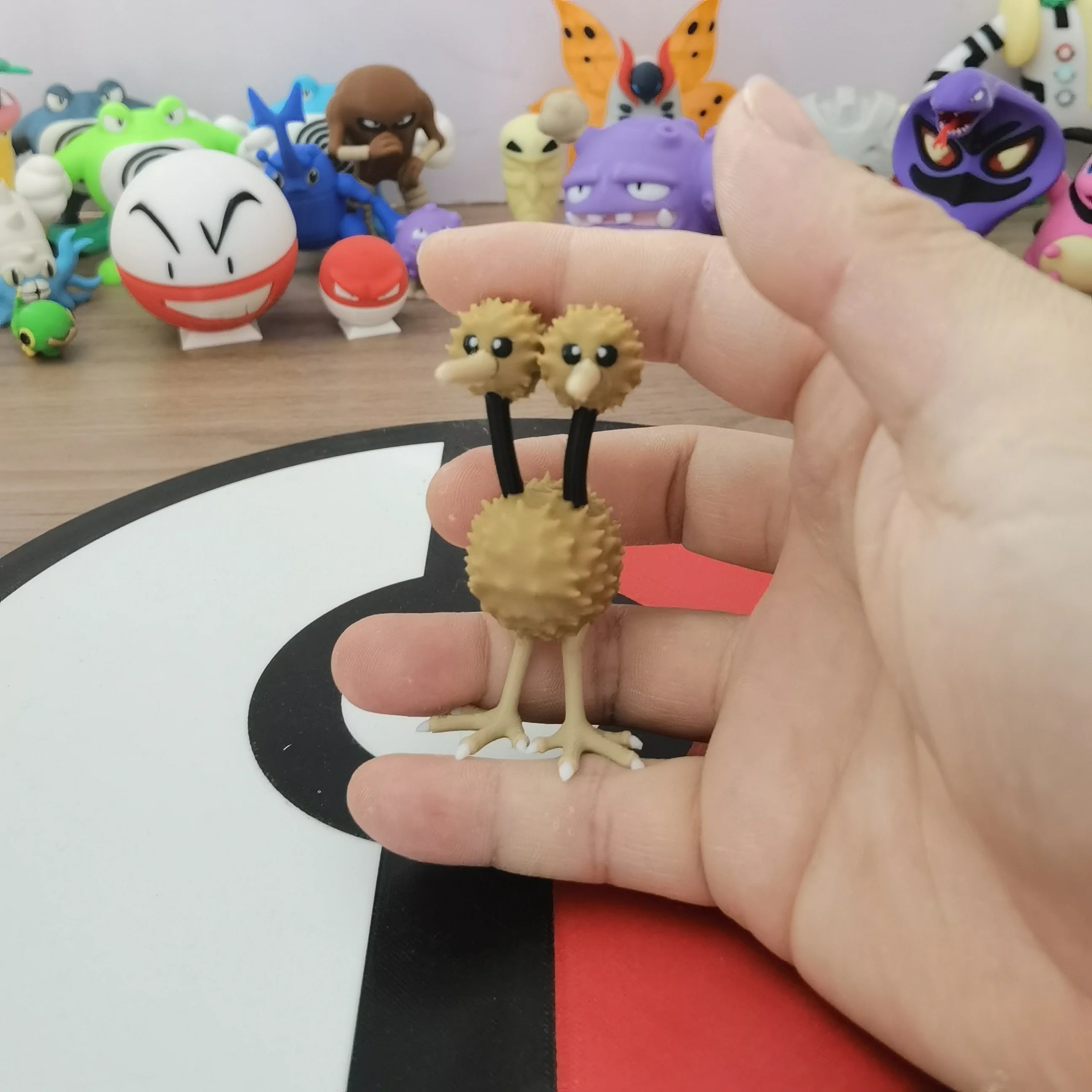 New Anime Figures Dodrio Doduo Proportion World 1:20 Diy 3D Printing Kawaii Cartoon Character Desktop Model Kids Toys Gifts