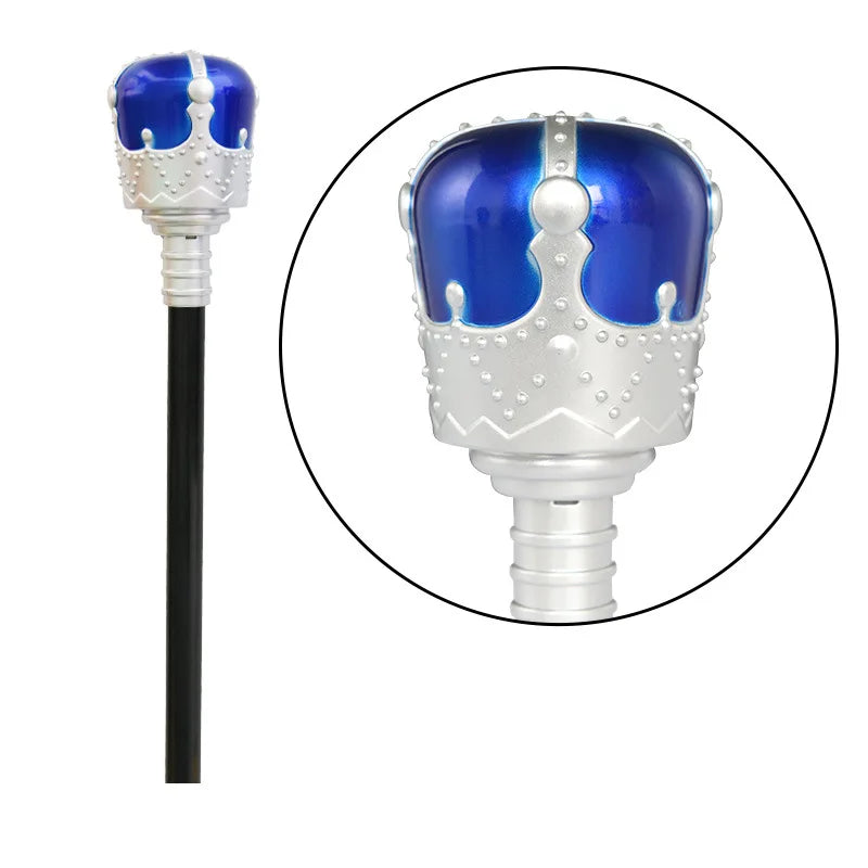 King's Scepter Cosplay Prop Halloween Performance Product Princess Prince Plastic Cane Toy