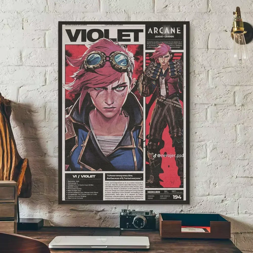 Arcane Anime Movie Poster