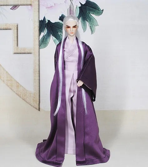 30cm Doll Chinese Ancient Costume Accessories 1/6 Male BJD Doll Figures Flexible Body Boy Doll Long Hair Boyfriend Toys Gift