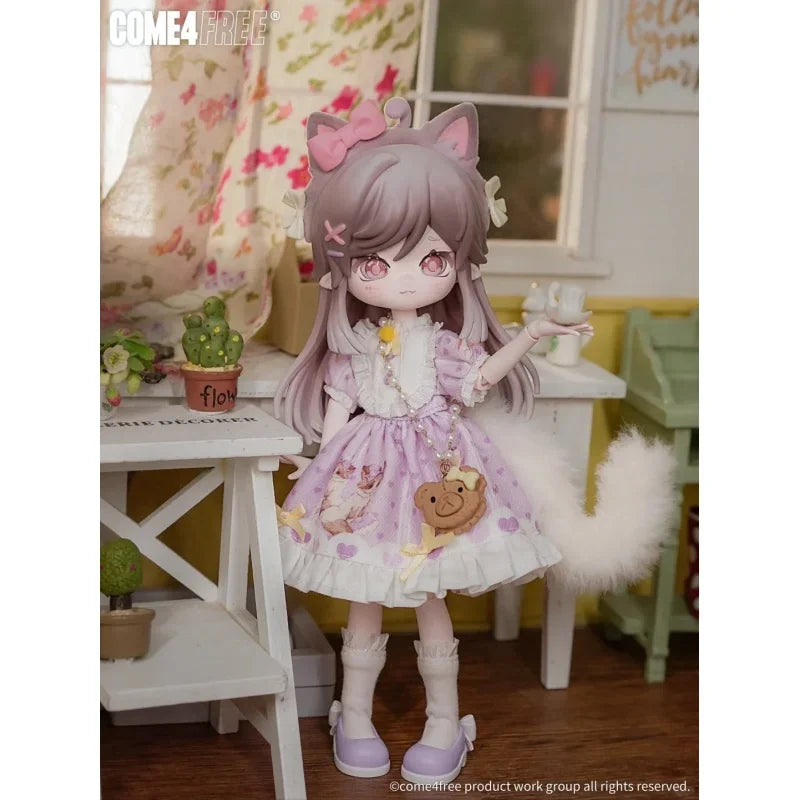 New Come4free Miniy The Jungle Book Series Ob11 1/12 Bjd 20cm Cute Action Anime Figures Dolls Kawaii Toys