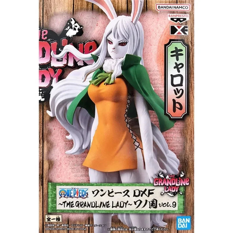 Bandai Original BANPRESTO Anime ONE PIECE DXF Carrot Wano Country PVC Action Figures Collection Model Ornament Toy
