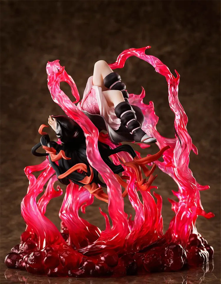 Hot Ghost Annihilation Blade Gk Blood Ghost Art, Bloody Bean Special Effect Scene Model, Cartoon Desktop Ornament Handmade