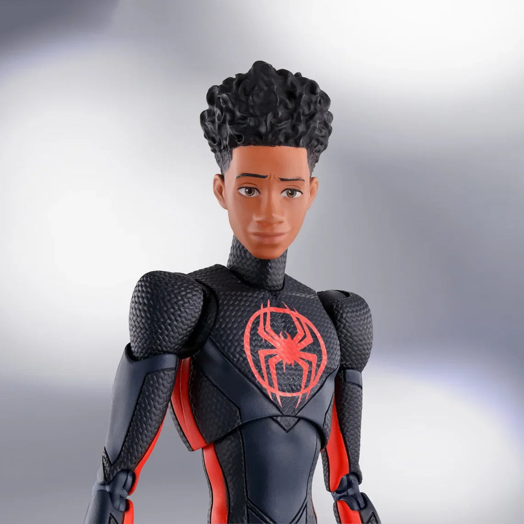 Shf Spider-man Anime Figure Miles Morales Gwen Stacy Action Figures Spiderman Across The Spider-verse Model Toys Pvc