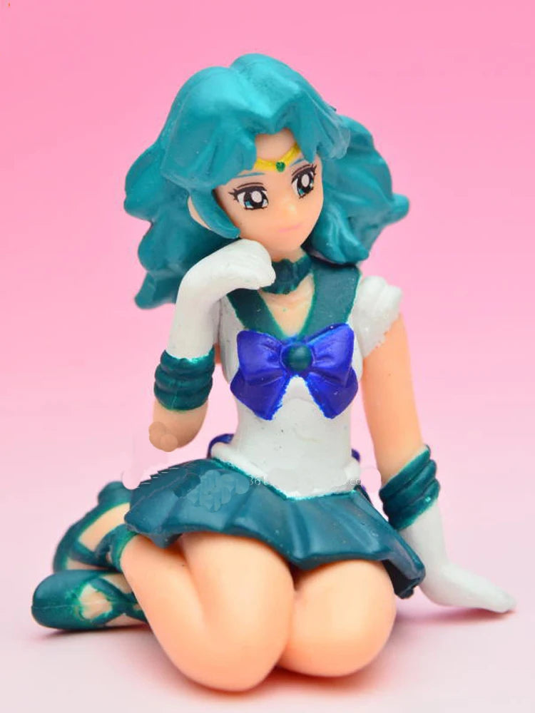 Anime Figure Gacha Sailor Jupiter Capsule Toy Sailor Moon Mercury Mars Meiou Setsuna Pendant Toys Figures Children Gifts