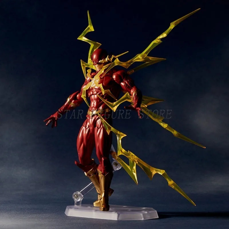 Amazing Yamaguchi Flash Spider-man Action Figure PVC Movable Collectible Toys Revoltech Black Panther Flashpoint Figures Model