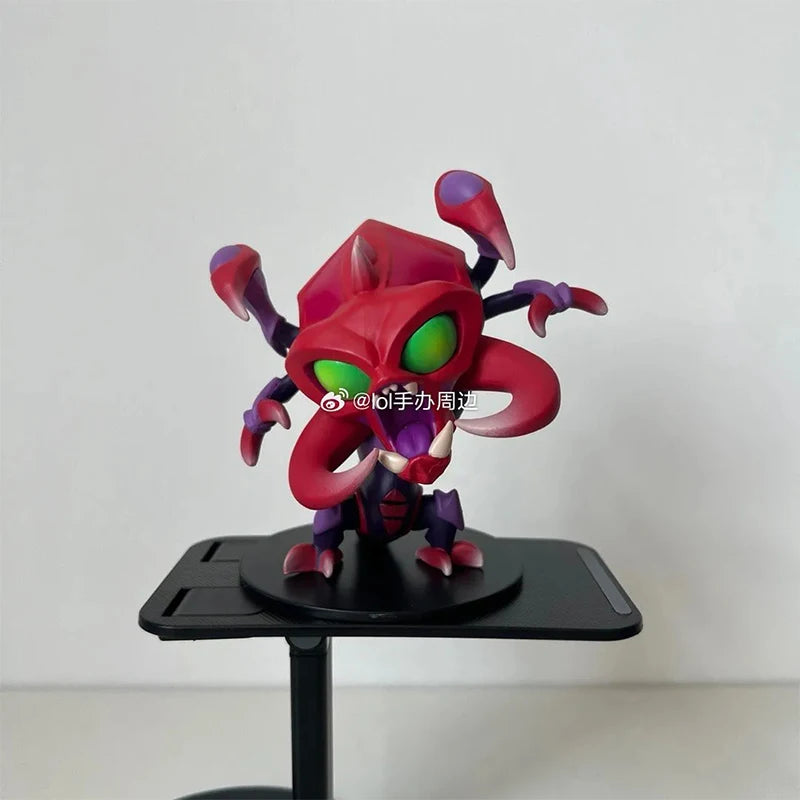Original League of Legends Animation Game Peripheral Toys Jinx Teemo Poppy Vi Anime Action Model Figures Ornament Collection