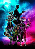Hunter x Hunter Retro Poster