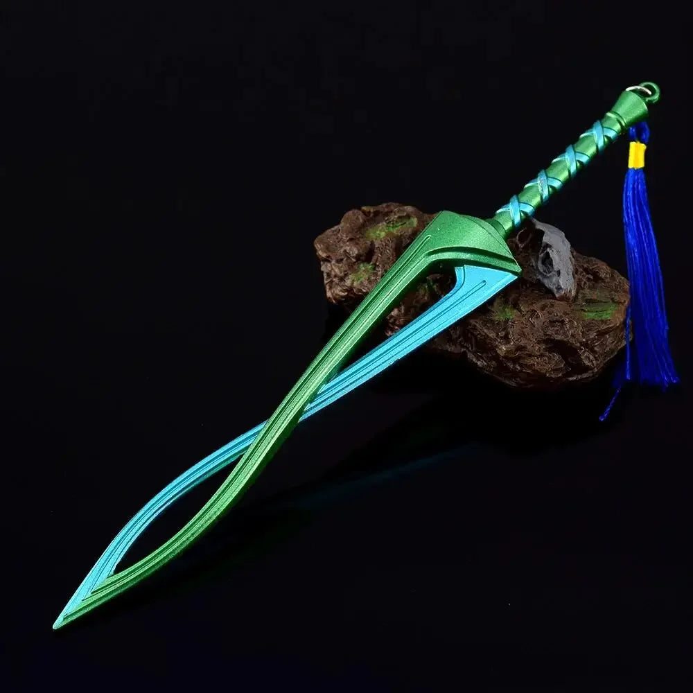 The Hyrule Fantasy Sword Keychains Link Game Periphery Metal  Collection Model Zeldas Keychain Ornament Crafts Gifts Toys