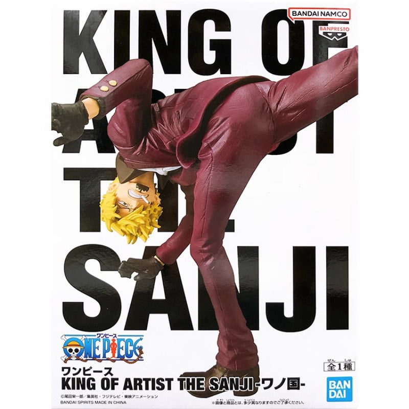In Stock Bandai Original BANPRESTO ONE PIECE KOA Sanji Wano Country PVC Anime Figure Action Figures Model Toys