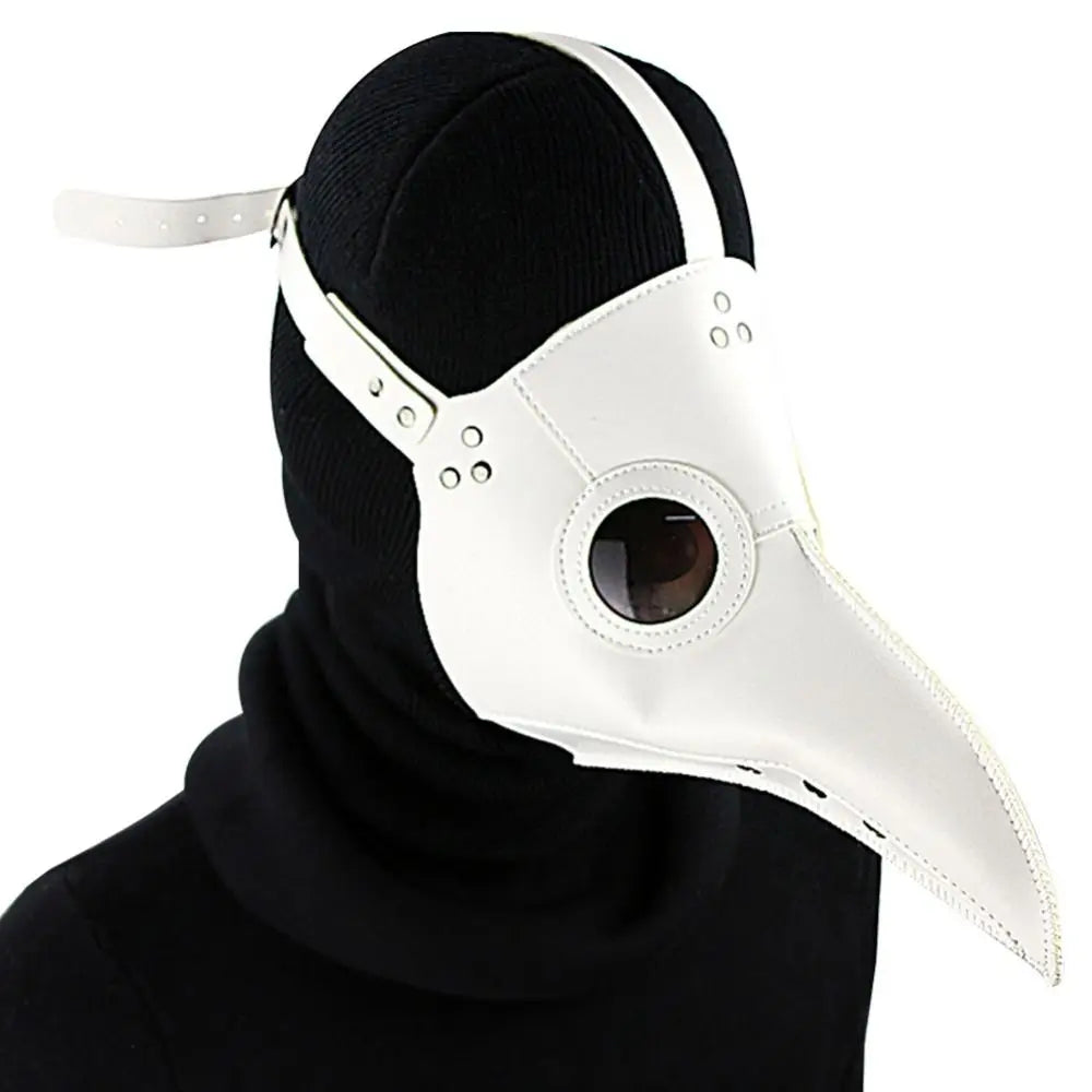 Cosplay Props Long Nose Beak Steampunk Bird Mask Cartoon Funny Plague Doctor Mask Plastic Halloween Bird Mask Nightclub