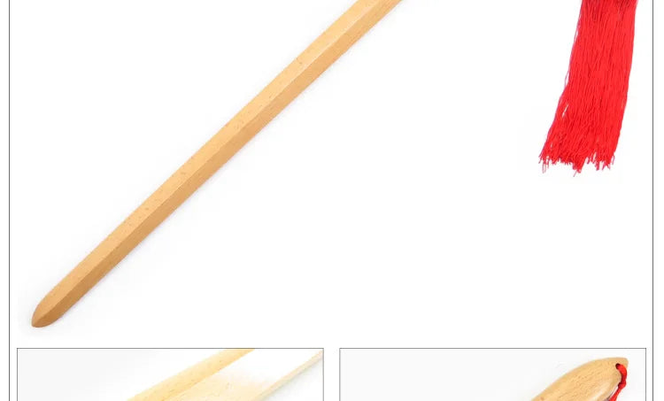 Sword, Tai Chi  Martial Arts Training Performance Prop, Single Hand Bamboo and Wood Sword