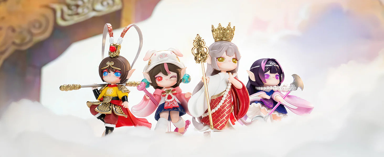 Robotime Rolife Suri Journey to the West Series Blind Box Action Figures Doll Toys Surprise Box Lady Toys - SIXX0