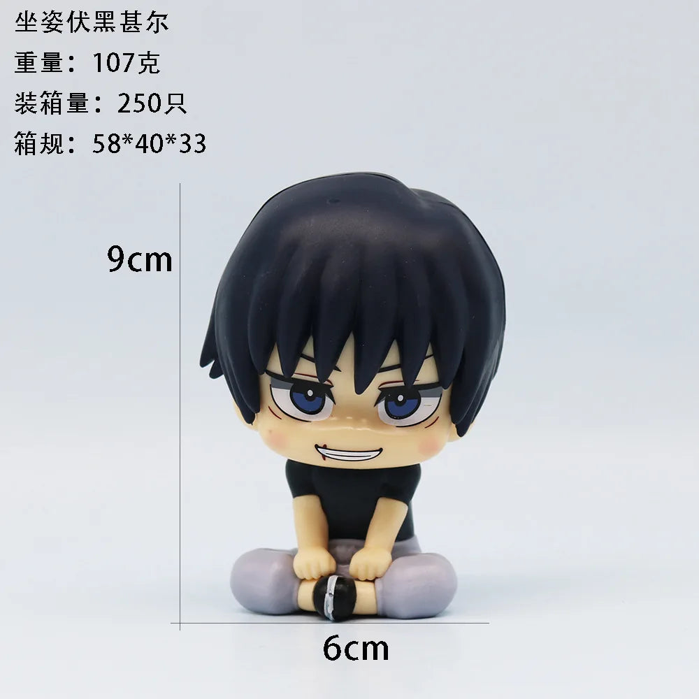 Hot Anime Jujutsu Kaisen Figures GK Inumaki Toge Okkotsu Yuta Fushiguro Satoru Gojo Geto Suguru Action Figures PVC Model Toys