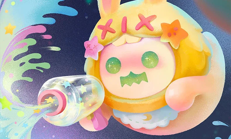 ShinWoo The Lonely Moon Series  Cute Action Anime Figures Dolls Kawaii Toys Gift figure Toy