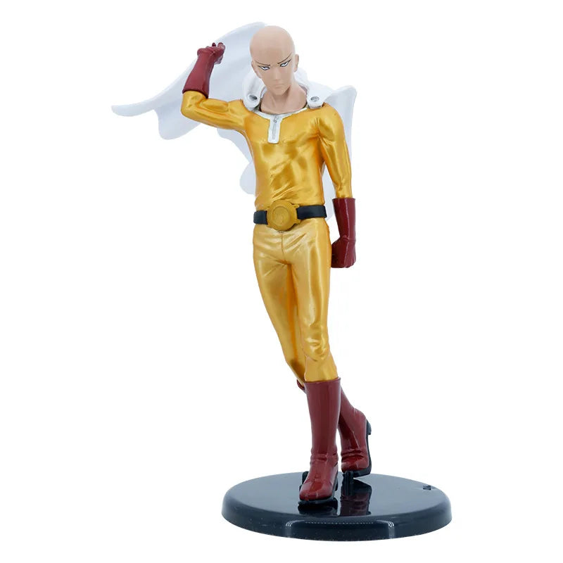 21cm Anime Saitama Figures One Punch-Man Action Figurine Pvc Statue Room Model Doll Decoration Collectible Ornaments Toys Gifts