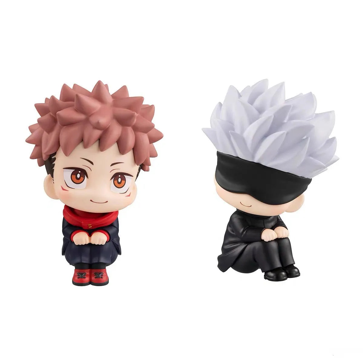 Anime Jujutsu Kaisen Gojo Satoru Itadori Yuji Kawaii Q Ver Action Figures Collection Cute PVC GK Model Doll Toy Gift For Friends