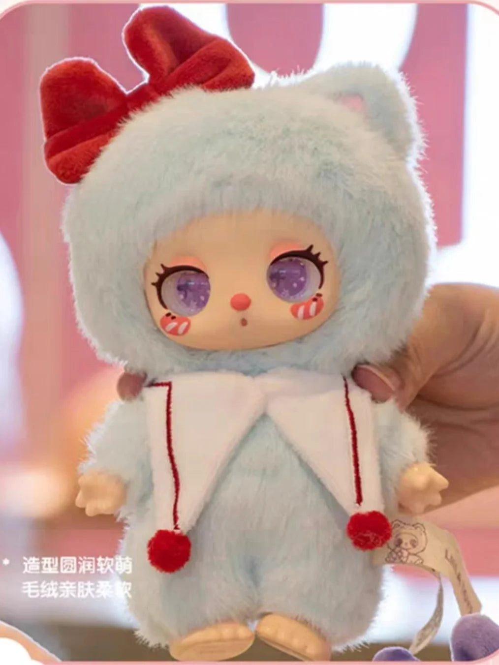 Genuine Liila'S Lucky Cat V3 Serise Blind Box Cute Vinyl Plush Pendant Doll Trendy Toys Lovely Mystery Box Figure Doll Gift