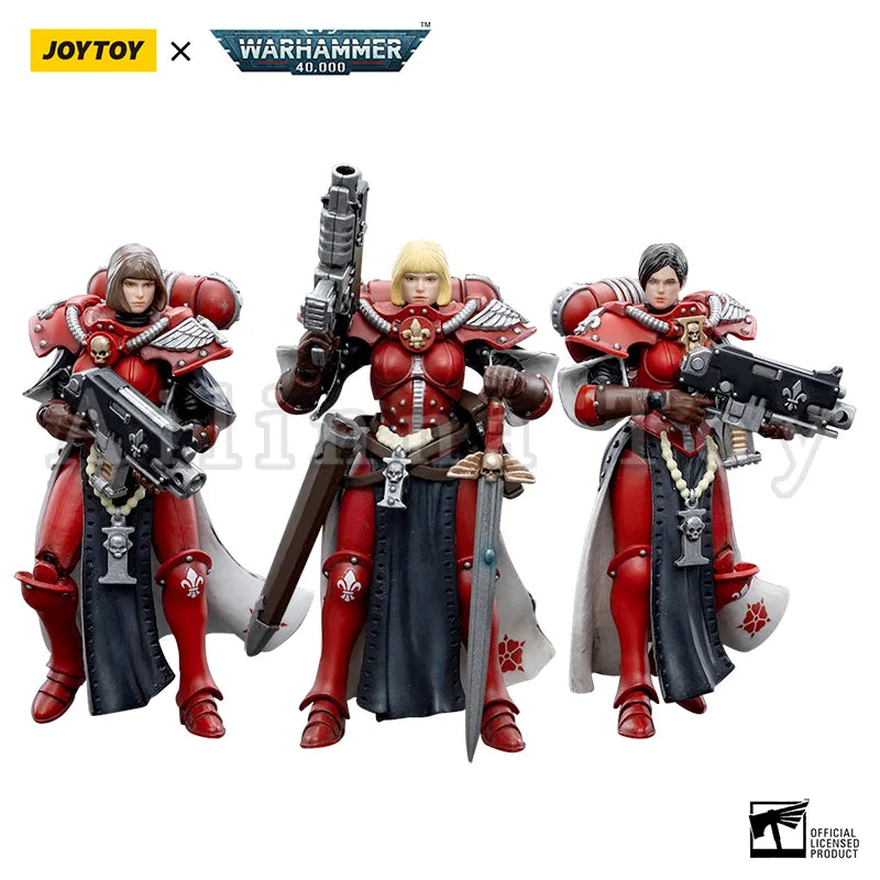 JOYTOY 1/18 Action Figure 40K The Horus Heresy Battle Sister Figures And Mechas Anime Military Model