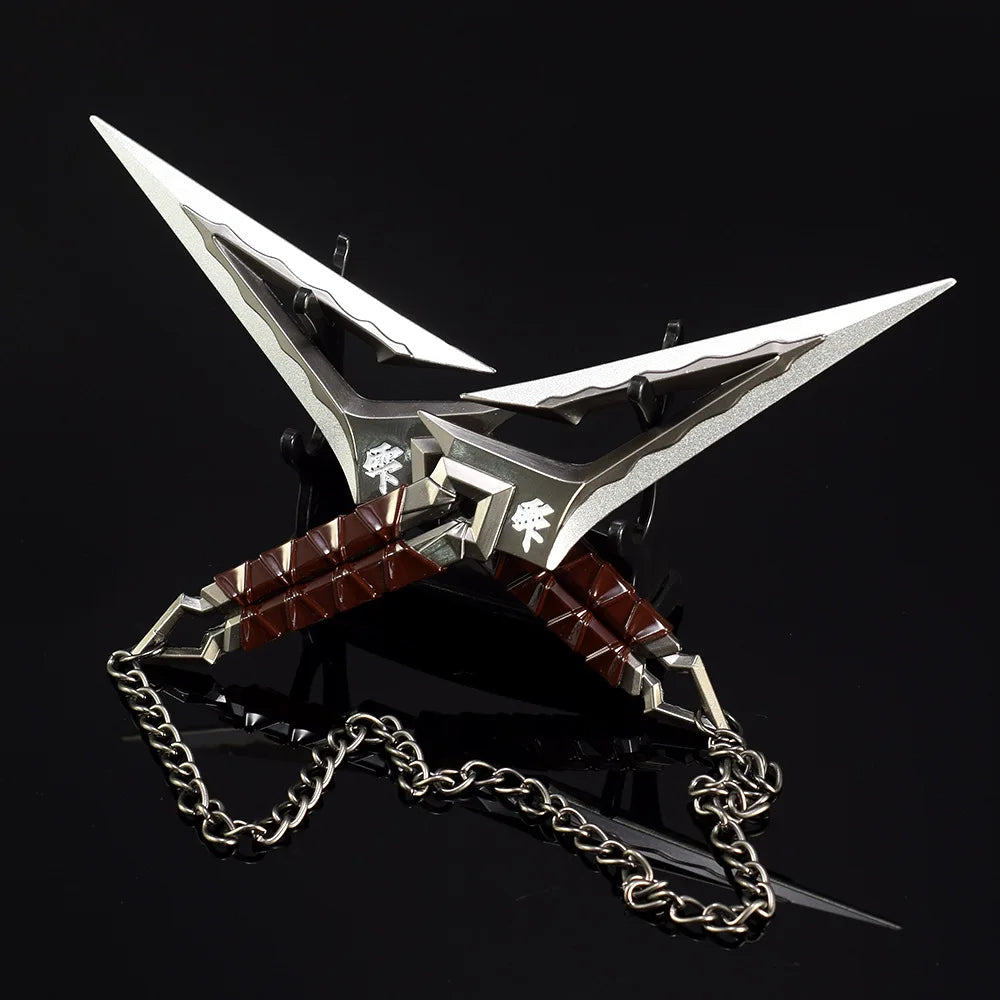 6.3in Valorant Katana Swords Real Size Japanese Samurai Sabre Alloy Knife Sword Anime Cosplay Prop Katana Home Decoration Gift
