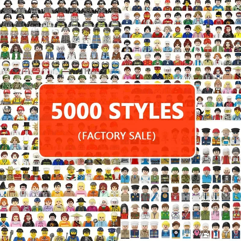 20-300Pcs Action Figure Hero Anime Figure Fan Room Decor Assembling Model Characters Figurine Bricks Anime Figure Fan Christmas