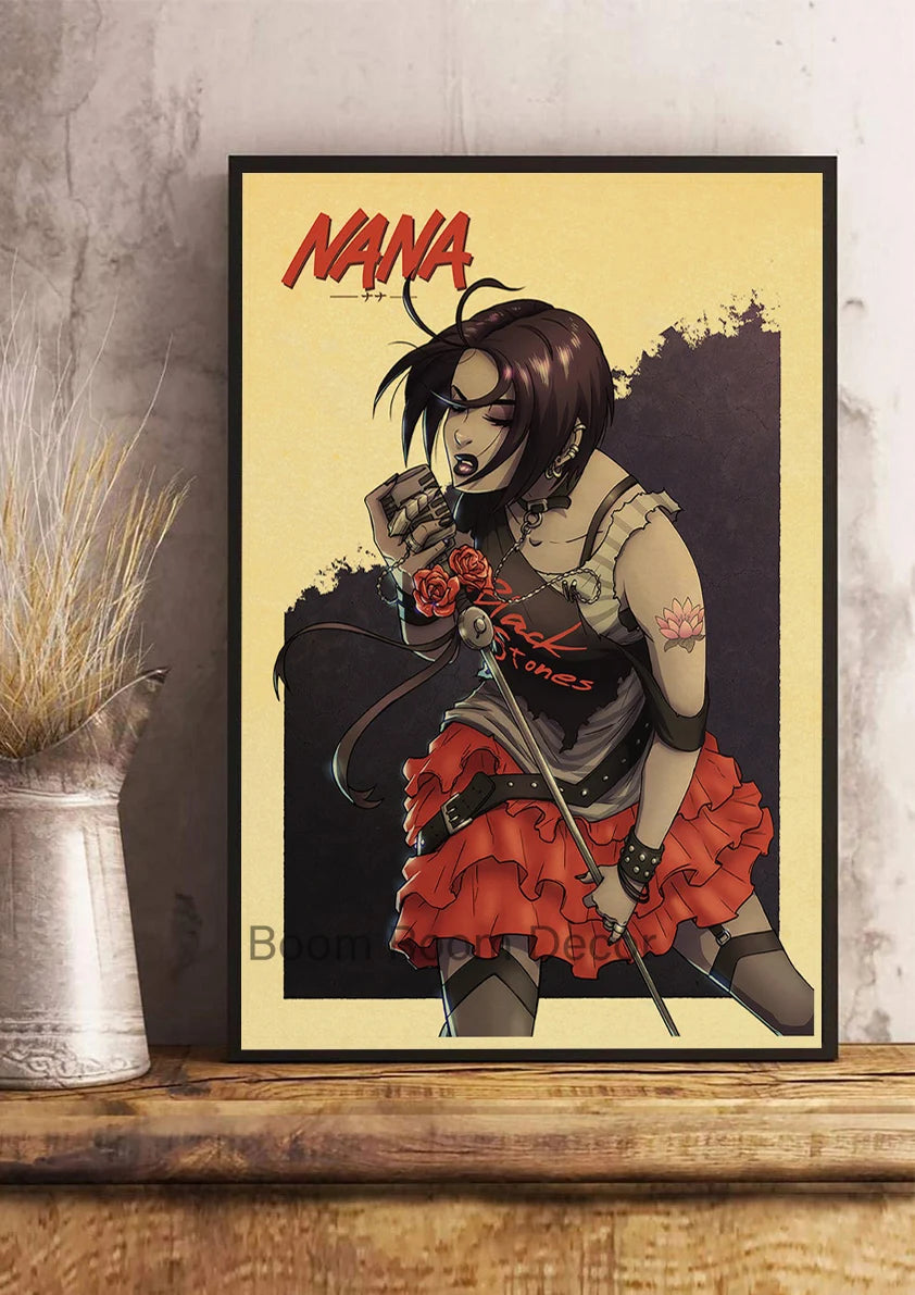 NANA Retro Kraft Poster