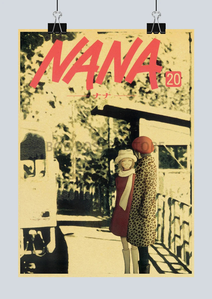 NANA Retro Kraft Paper Poster