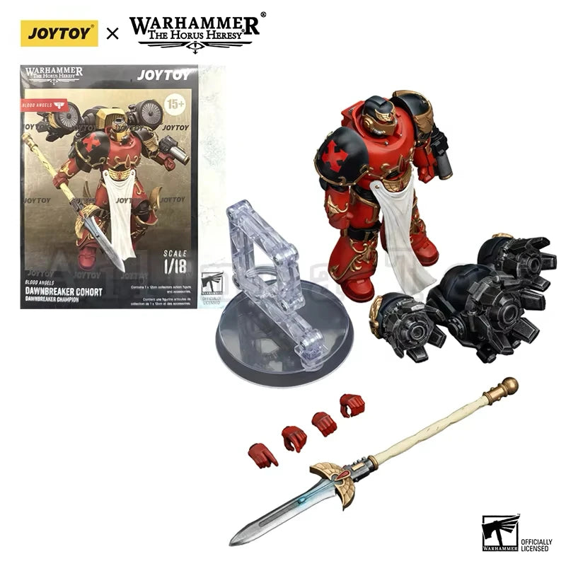JOYTOY 1/18 Action Figure 40K The Horus Heresy Blood Angels Figures & Mechas Anime Collection Model Toy