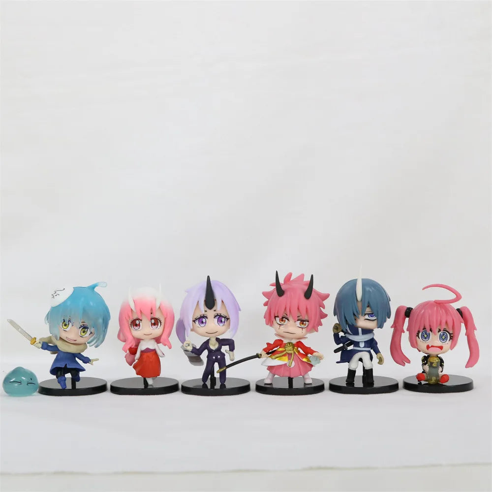 That Time I Got Reincarnated As A Slime Anime Figures Rimuru Milim Kawaii Action Figure PVC Model Toy Collection Kids for Gift