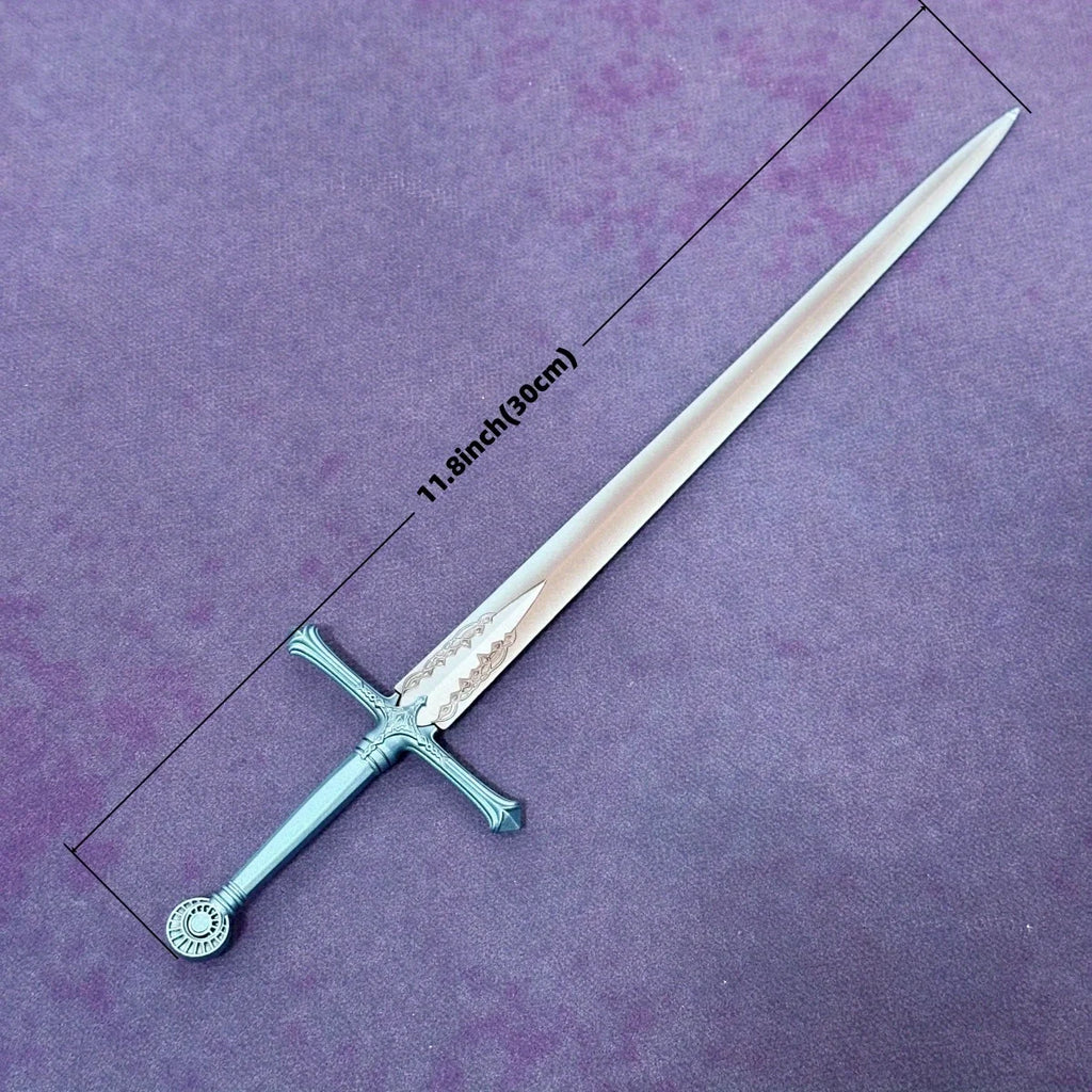 8.6inch Metal Elden Ring Katana Anime Ninja Knife Real Japanese Katana Steel Royal Greatsword Original Samurai Sabre Toy Gift