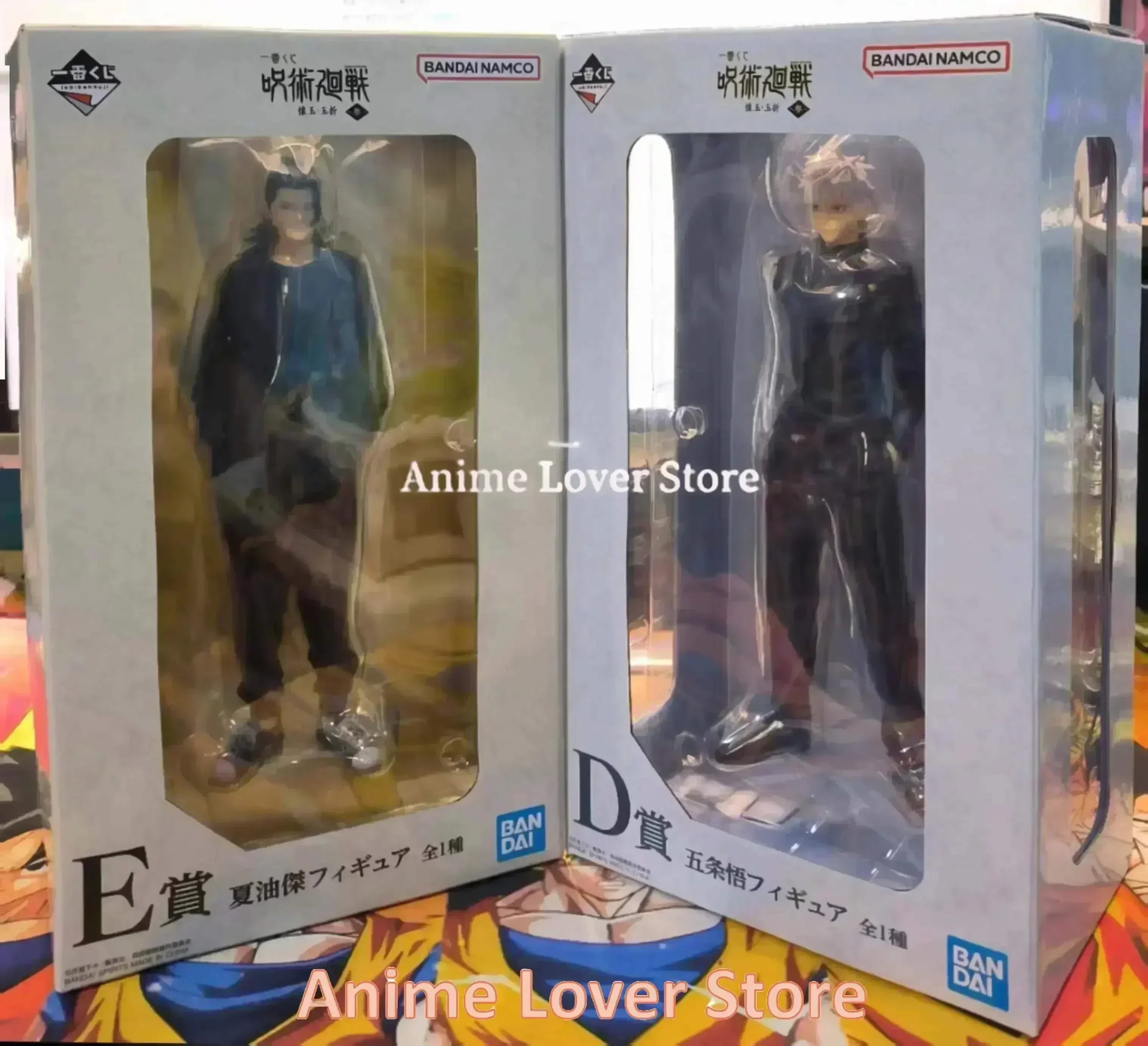 Original In Stock Bandai Jujutsu Kaisen Ichiban Kuji Satoru Gojo Geto Suguru Anime Figures Toys