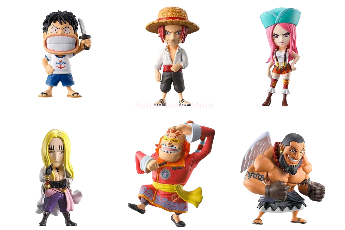 Bandai Original One Piece Gashapon Devil Fruits Vo.15 Vo.16 Vo.17 Luffy Bepo Shiliew Bonney Shanks Vegapunk Kuma Anime Figures