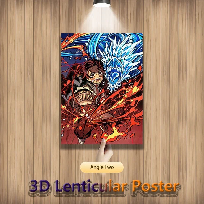 Demon Slayer 3D Lenticular Poster