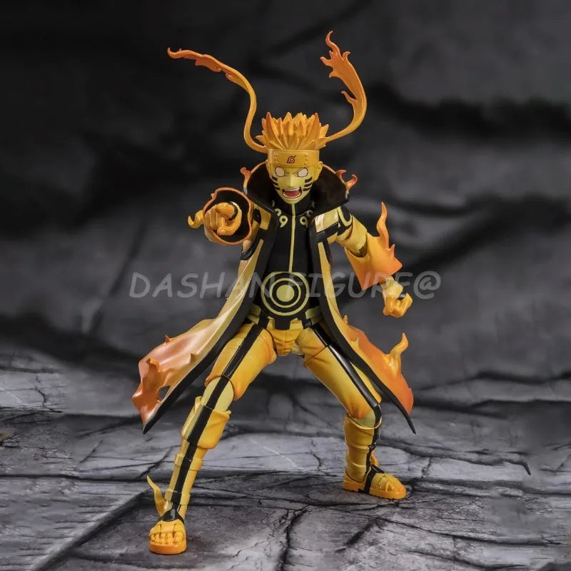 NARUTO Shippuden Action Figure SHF Uzumaki Naruto Kurama Figures 16cm Anime Rasengan Movable Model Toys Desktop Ornaments Doll