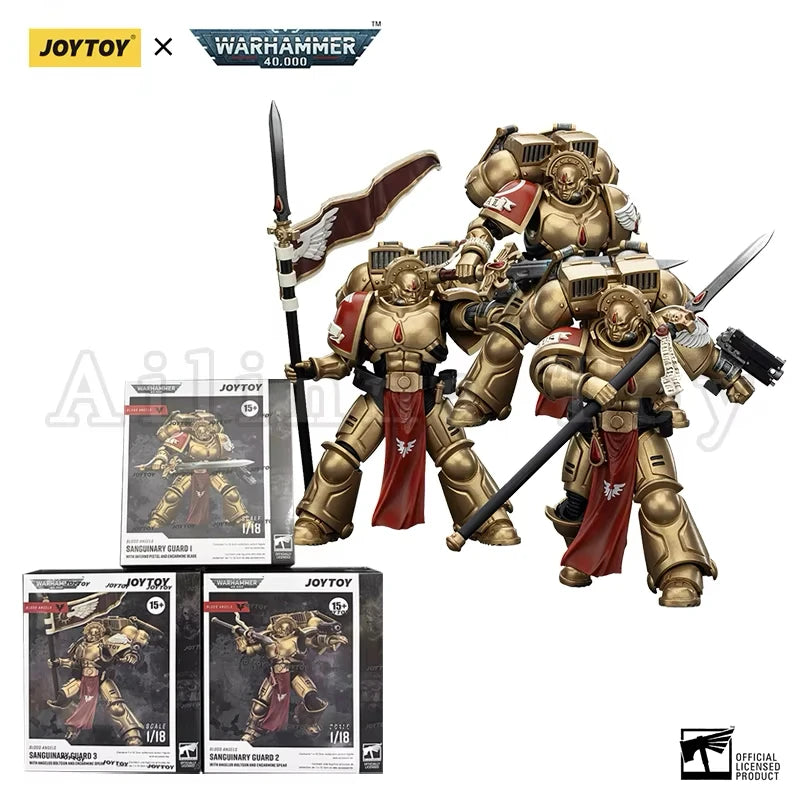 JOYTOY 1/18 Action Figure 40K The Horus Heresy Blood Angels Figures & Mechas Anime Collection Model Toy