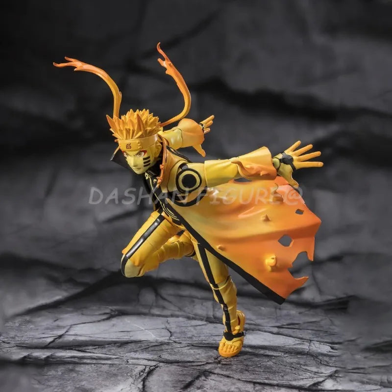 NARUTO Shippuden Action Figure SHF Uzumaki Naruto Kurama Figures 16cm Anime Rasengan Movable Model Toys Desktop Ornaments Doll