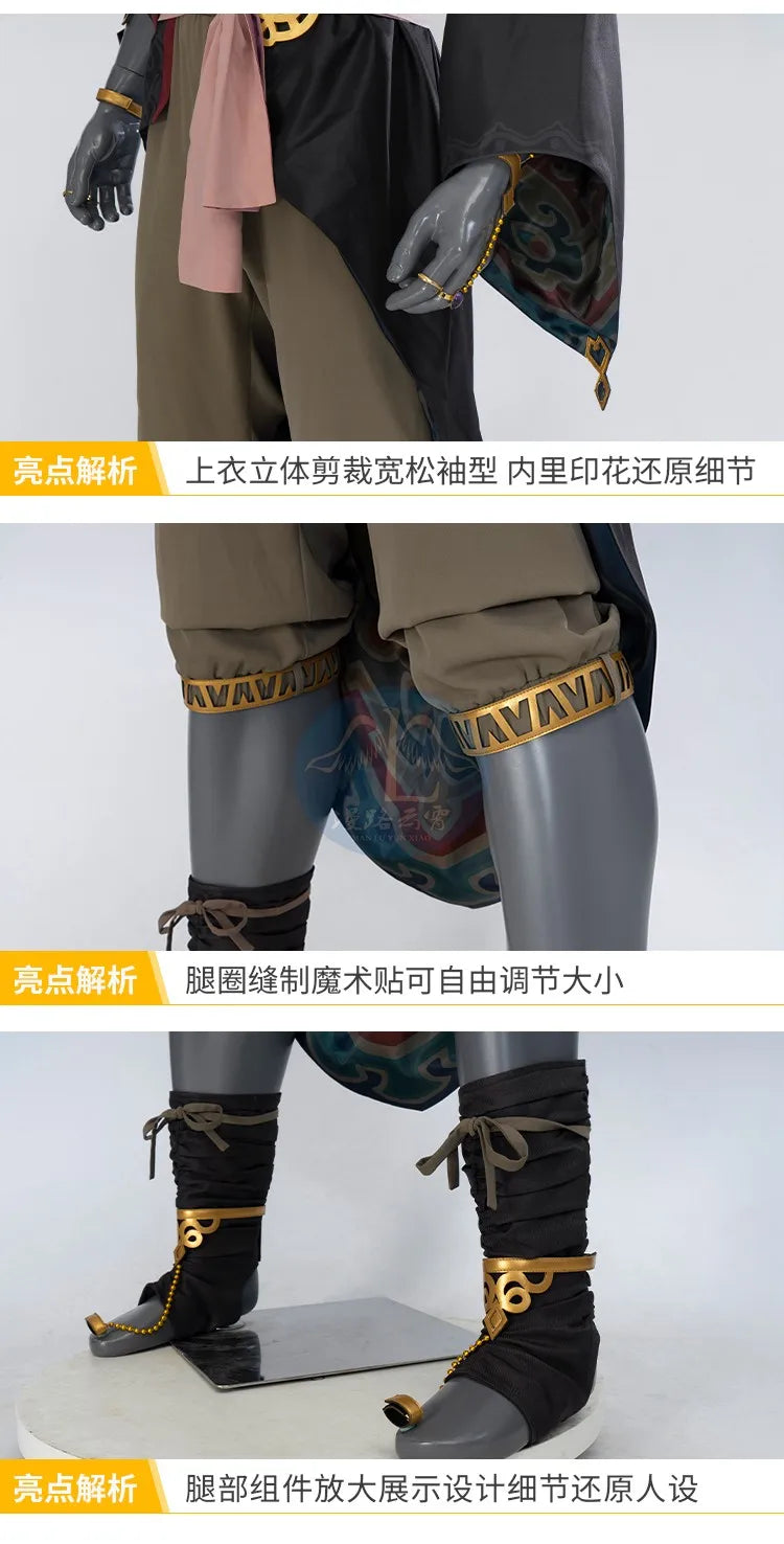 Exquisite props Hot New Ganondorf Cosplay Costume Halloween Christmas Role Playing Party Comic Exhibition customized