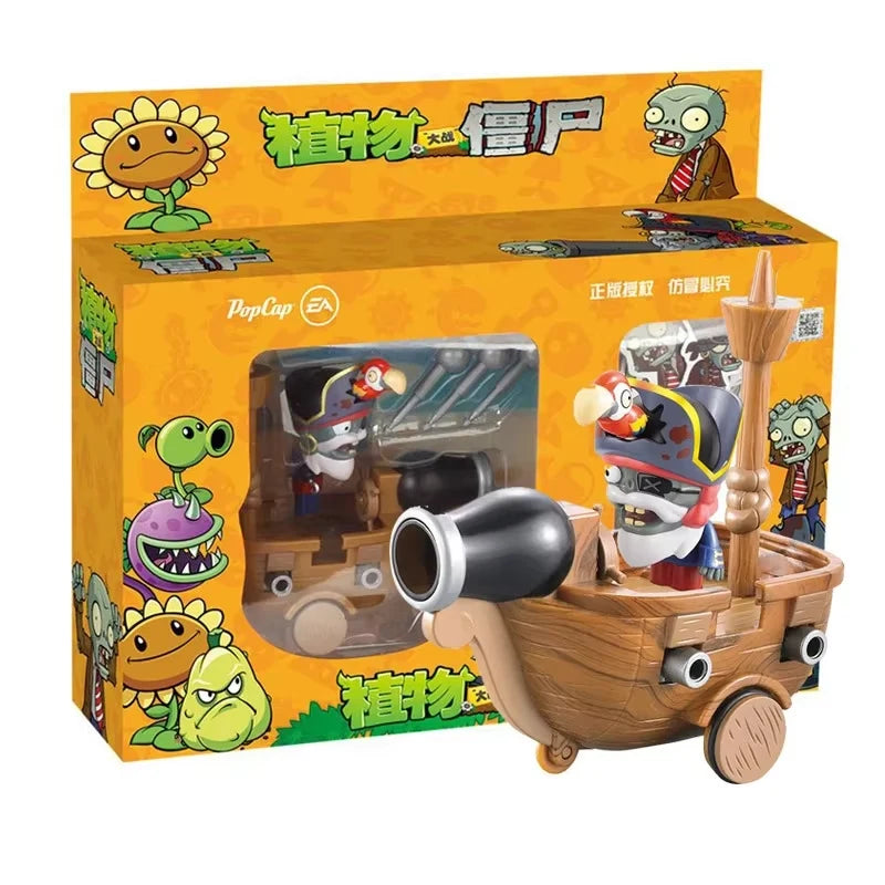 Genuine Licensed Plants vs Zombies 2 Mechanical Shark Wild West Gargantuar New Toy Figures Game Figures Model Teen Gifts For Boy
