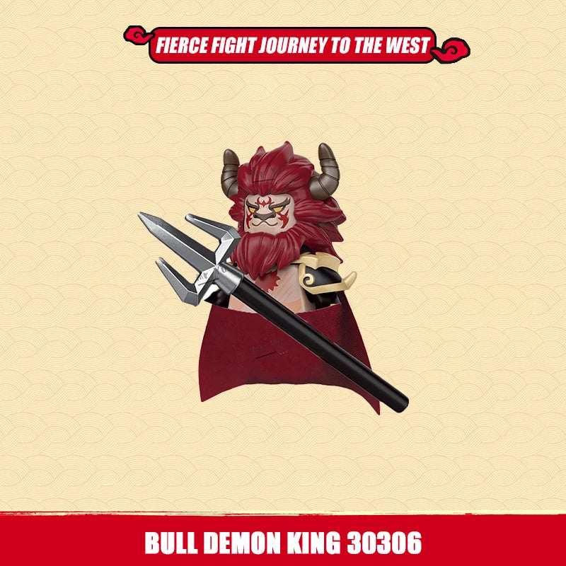 New Journey To Thewest Chinese Movie Anime DIY Mini Figures Weapons Model Building Blocks Kids Toys Gifts For Boys Girls Juguete