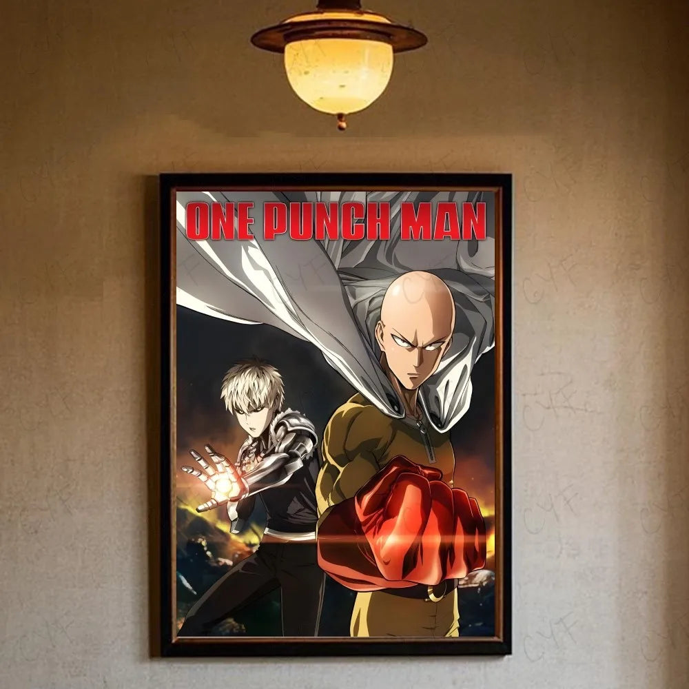 One Punch Man Anime Poster