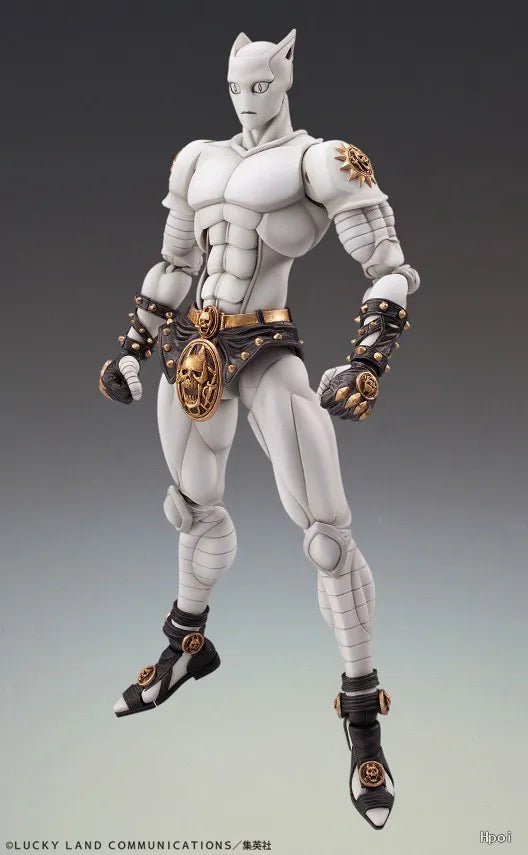 Anime Jojo Bizzare Adventure Figure Jotaro Kujo Star Platinum Kujo Jotaro Group Josuke Higashikata Killer Queen Second Figures