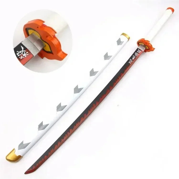 104cm Large Katana Schwert Wood Blade Sword Anime Cosplay Prop Ninja Knife Real Size Japanese Katana Original Samurai Sabre Gift