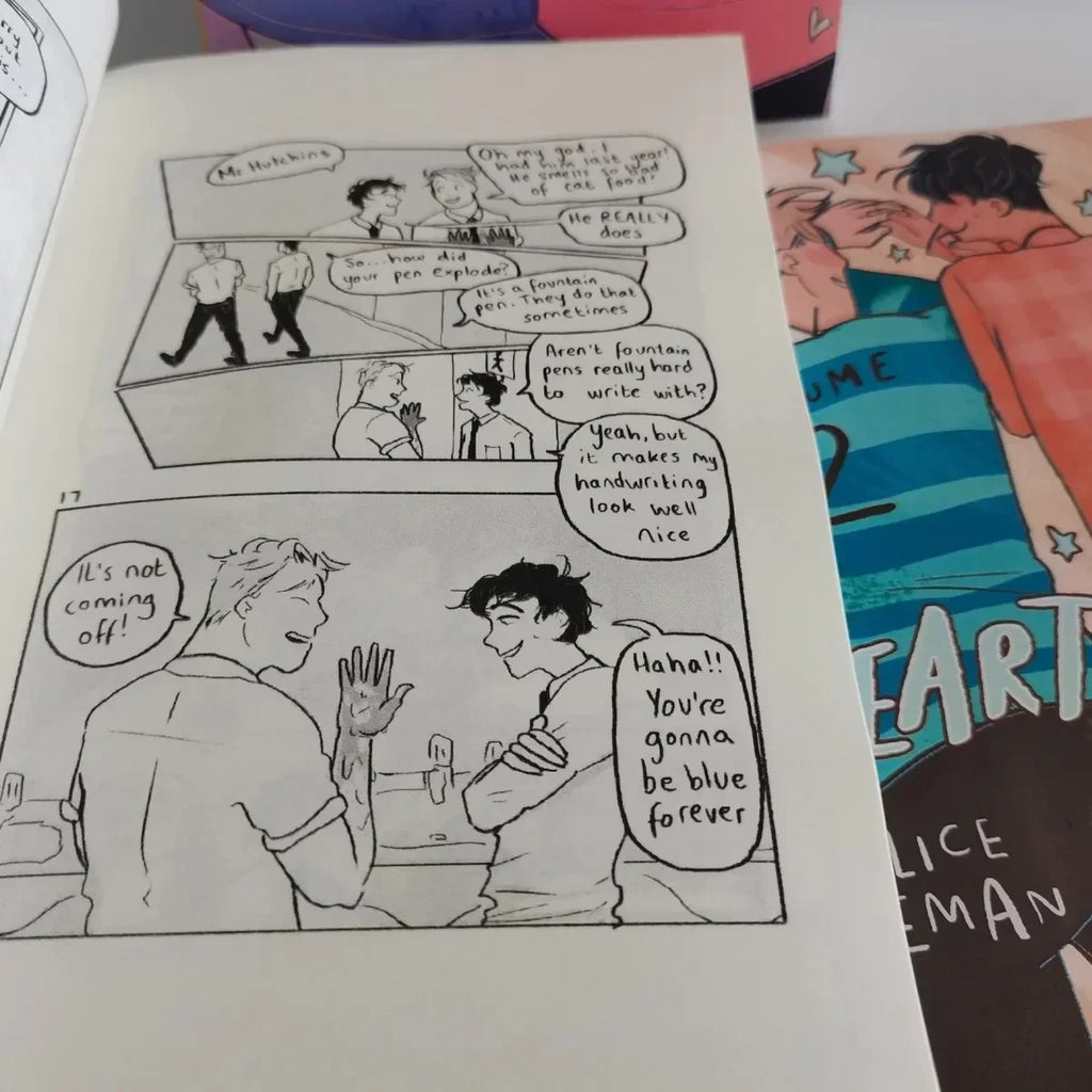 Heartstopper Series Volume 1-4 Books Set By Alice Oseman Libros