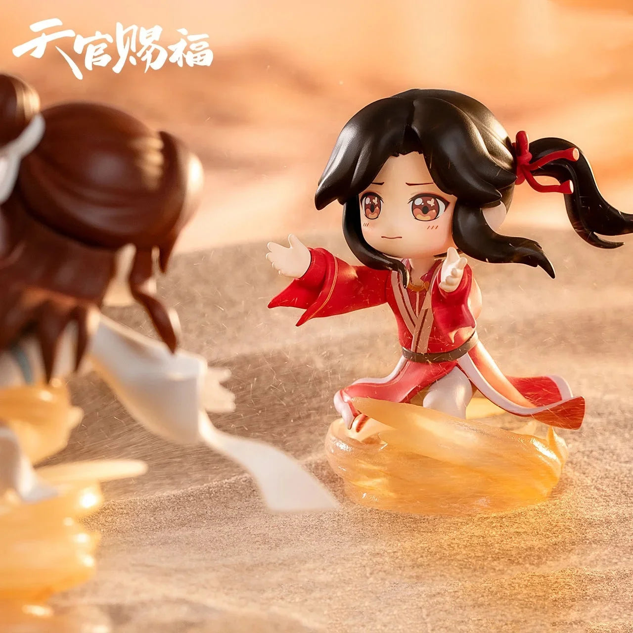Genuine Heavenly Official Blessing Xie Lian Hua Chneg San Lang Lucky To Meet You Series Action Figures Model Anime Toys Gift