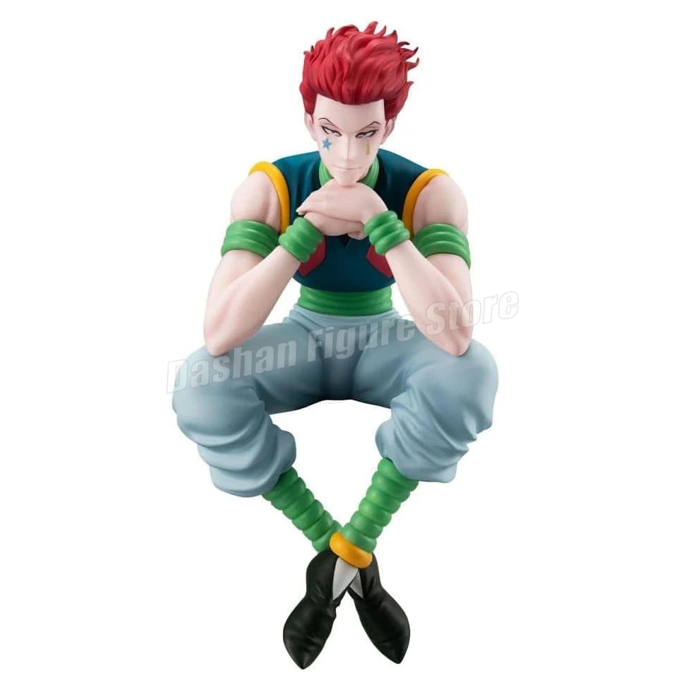 14cm Phantom Troupe Chrollo Action Figure Hunter×Hunter Noodle Stopper Kurapika Figures Model Toys PVC Collection Car Ornaments