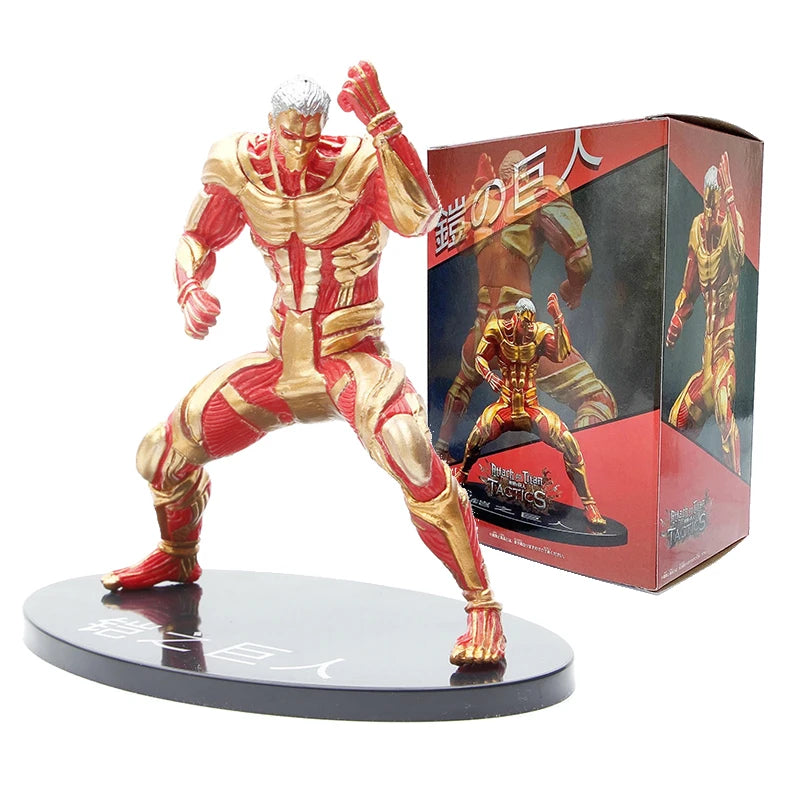 16cm Anime Attack on Titan Figures Beast Colossal The Founding Armored Titan Action Figure PVC Collection Eren Figure Model Toys